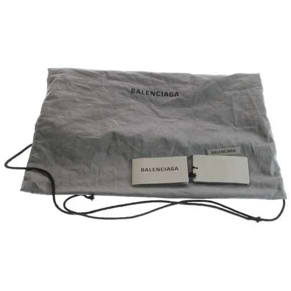 Balenciaga Luca Golle Shoulder Bag Leather Orange - Picture 6 of 6